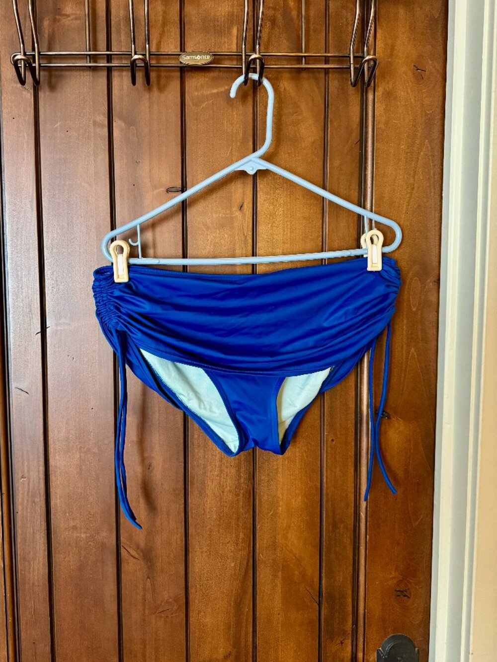 Victoria's Secret Cobalt Blue Modest Swim Bottom/ Skirt Large/ L